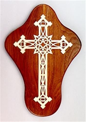 Lacy Cross Scroll Saw Plan - Cherry Tree Toys