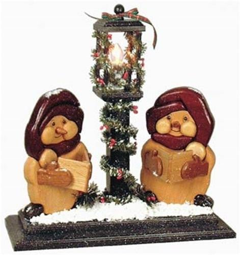 Lamp Post Carolers Plan - Cherry Tree Toys