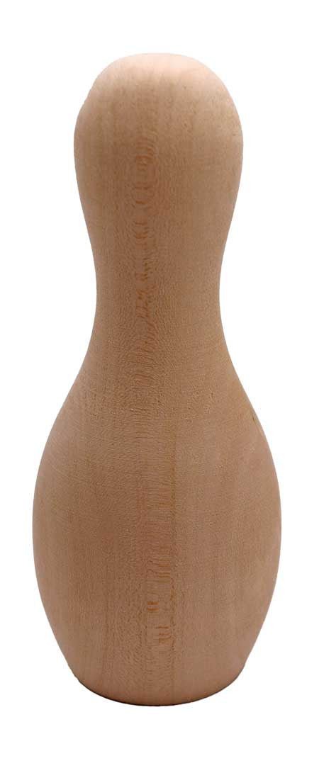 Large Basswood Bowling Pin - Cherry Tree Toys