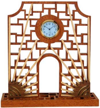 Lattice Clock Pattern - Cherry Tree Toys