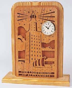 Lighthouse of Alexandria Clock Pattern - Cherry Tree Toys