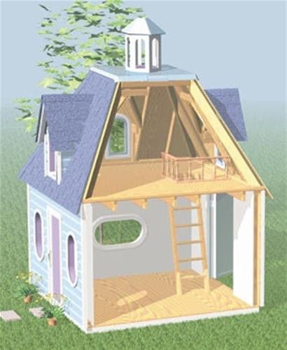 Lighthouse Playhouse Woodworking Plan - Cherry Tree Toys