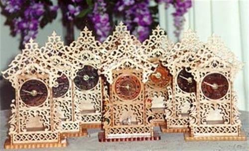 Little Princess Scroll Saw Clock Plan - Cherry Tree Toys