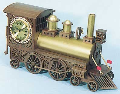 Locomotive Clock Pattern | Cherry Tree Toys