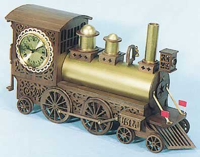 Locomotive Clock Pattern - Cherry Tree Toys