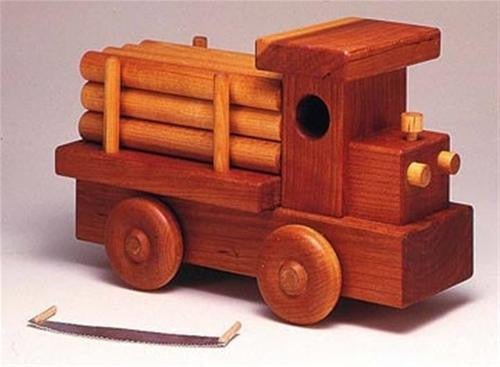 Log Truck Toy Woodworking Plan - Cherry Tree Toys