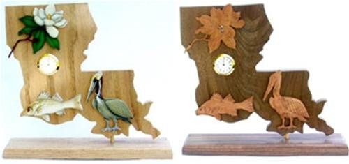 Louisiana Scroll Saw Clock Pattern - Cherry Tree Toys