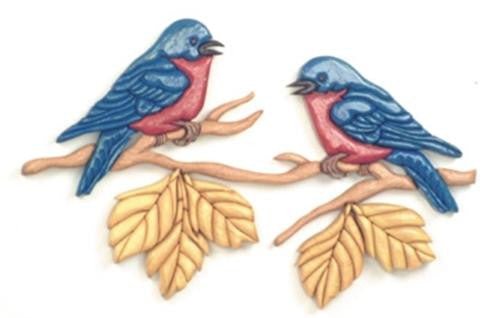 Love Birds Intarsia Plan - Cherry Tree Toys