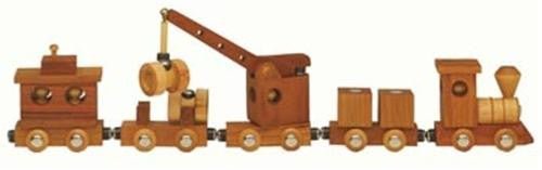 Magnetic Wood Toy Train Plan - Cherry Tree Toys