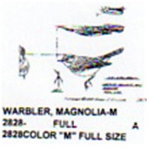 Magnolia Warbler Male - Cherry Tree Toys