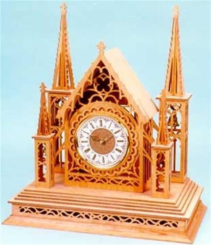 Majestic Spires Scroll Saw Clock Plan - Cherry Tree Toys