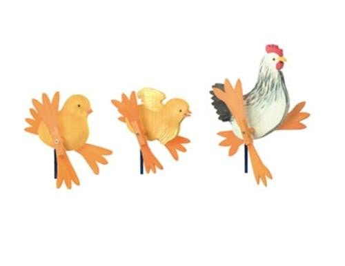 Mama Hen and Chicks Whirligig Plan - Cherry Tree Toys