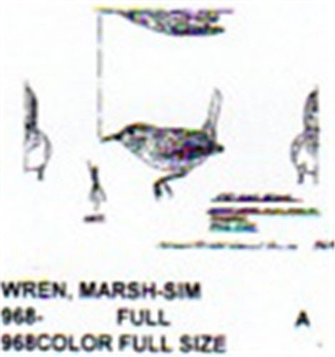 Marsh Wren Perching - Cherry Tree Toys