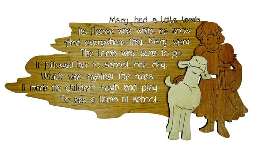 Mary Had a Little Lamb Plan - Cherry Tree Toys