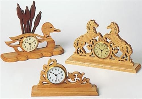 Maxi Clock Scroll Saw Designs Plan - Cherry Tree Toys