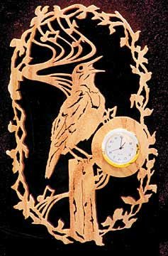 Meadowlark Clock Pattern - Cherry Tree Toys