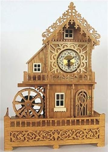 Mill Clock Scroll Saw Plan - Cherry Tree Toys