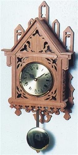 Minaret Scroll Saw Clock Plan - Cherry Tree Toys