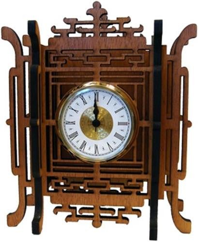 Ming Dynasty Scroll Saw Clock Plan - Cherry Tree Toys