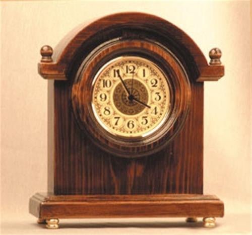 Mini Mantel Clock Woodworking Plan - Cherry Tree Toys