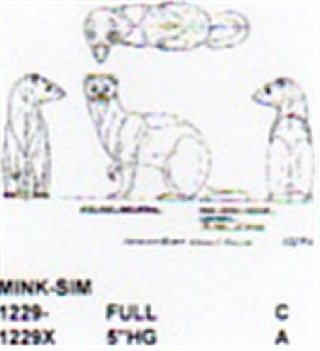 Mink Carving Pattern - Cherry Tree Toys