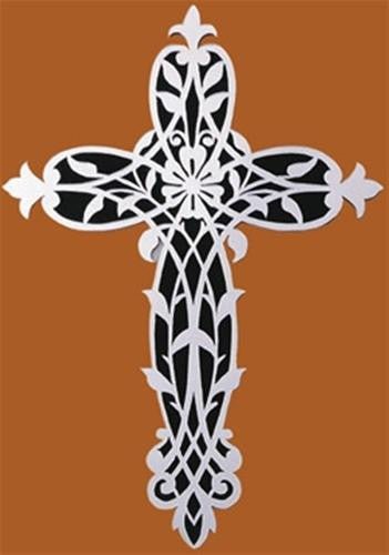 Mirrored Cross Scroll Saw Plan - Cherry Tree Toys