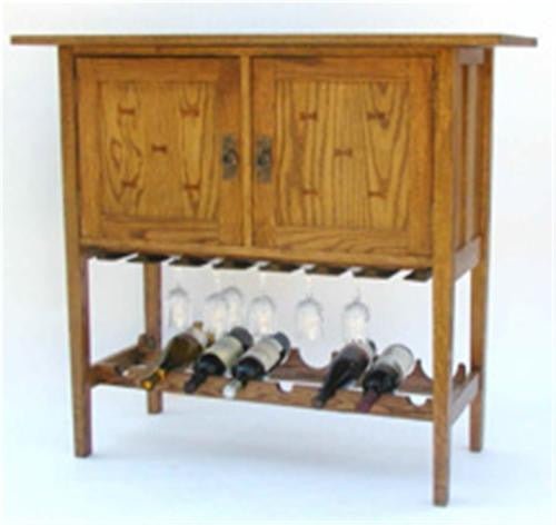 Mission Wine and Spirits Cabinet Plan - Cherry Tree Toys