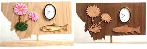 Montana Scroll Saw Clock Pattern - Cherry Tree Toys