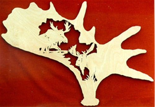 Moose Antler Pattern - Cherry Tree Toys