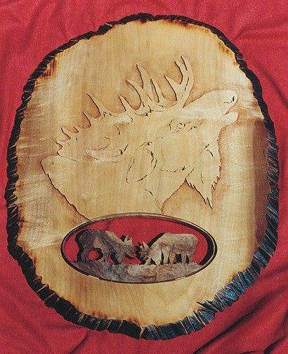 Moose Plaque Pattern - Cherry Tree Toys