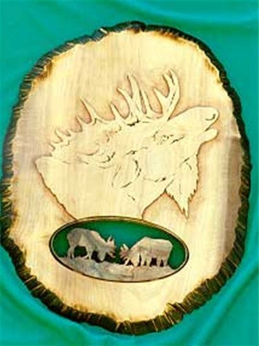 Moose Plaque Pattern - Cherry Tree Toys