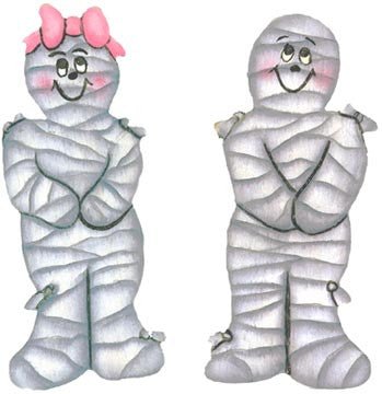 Mummy Yard Ornaments Plan - Cherry Tree Toys