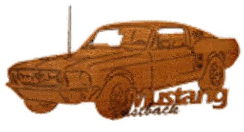 Mustang Muscle Scroll Saw Car Plan - Cherry Tree Toys