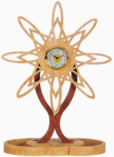 North Star Clock Scroll Saw Pattern - Cherry Tree Toys