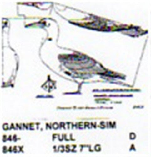 Northern Gannet Standing - Cherry Tree Toys