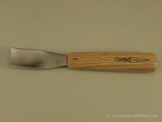 OCC #3 X 1" Long Bent Wood Hawg Gouge - Cherry Tree Toys