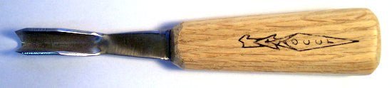 OCC 32° x 3/8" Large V - Gouge 3 1/2" Handle - Cherry Tree Toys