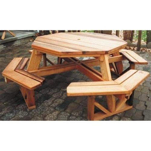 Octagon Picnic Table Plan - Cherry Tree Toys