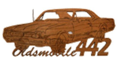 Oldsmobile 442 Scroll Saw Muscle Car Plan - Cherry Tree Toys