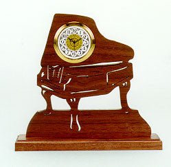 Piano Clock Scroll Saw Pattern - Cherry Tree Toys