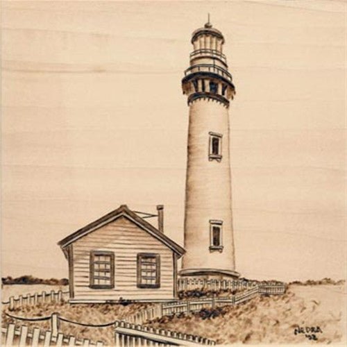 Pigeon Point Lighthouse Woodburning Plan - Cherry Tree Toys