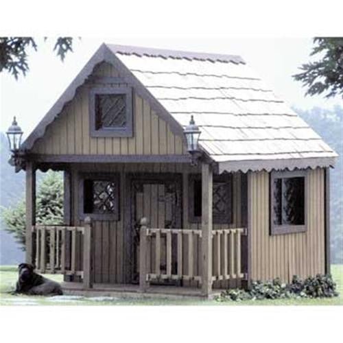 Playhouse Outdoor Woodworking Plan - Cherry Tree Toys