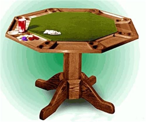 Poker of Game Table Plan - Cherry Tree Toys