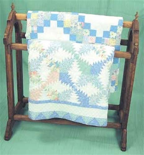 Quilt Rack Woodworking Plan - Cherry Tree Toys