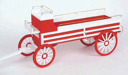 Red Wagon Pattern - Cherry Tree Toys