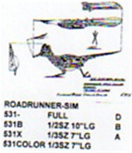 Roadrunner Carving Pattern Hummul Carving Company – Cherry Tree Toys