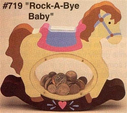 Rock A Bye Baby Bank Woodworking Plan - Cherry Tree Toys