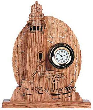 Rustic Lighthouse Clock Pattern - Cherry Tree Toys