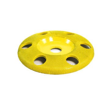 SaburrTooth 4" Flat Face Wheel w/Holes Fine - Cherry Tree Toys