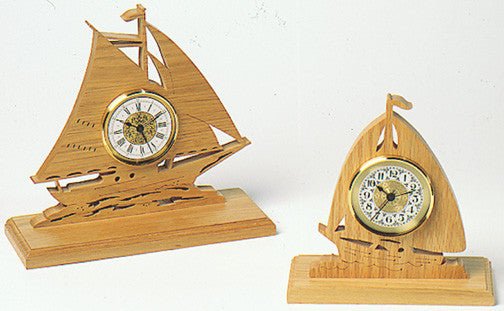 Sailboat Clock Scroll Saw Pattern - Cherry Tree Toys